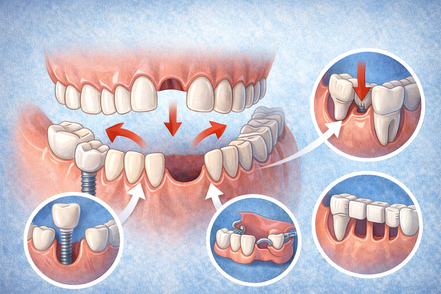 Diş Çekiminden Sonra Oluşan Boşluk Kapanır mı? Diş Eksi