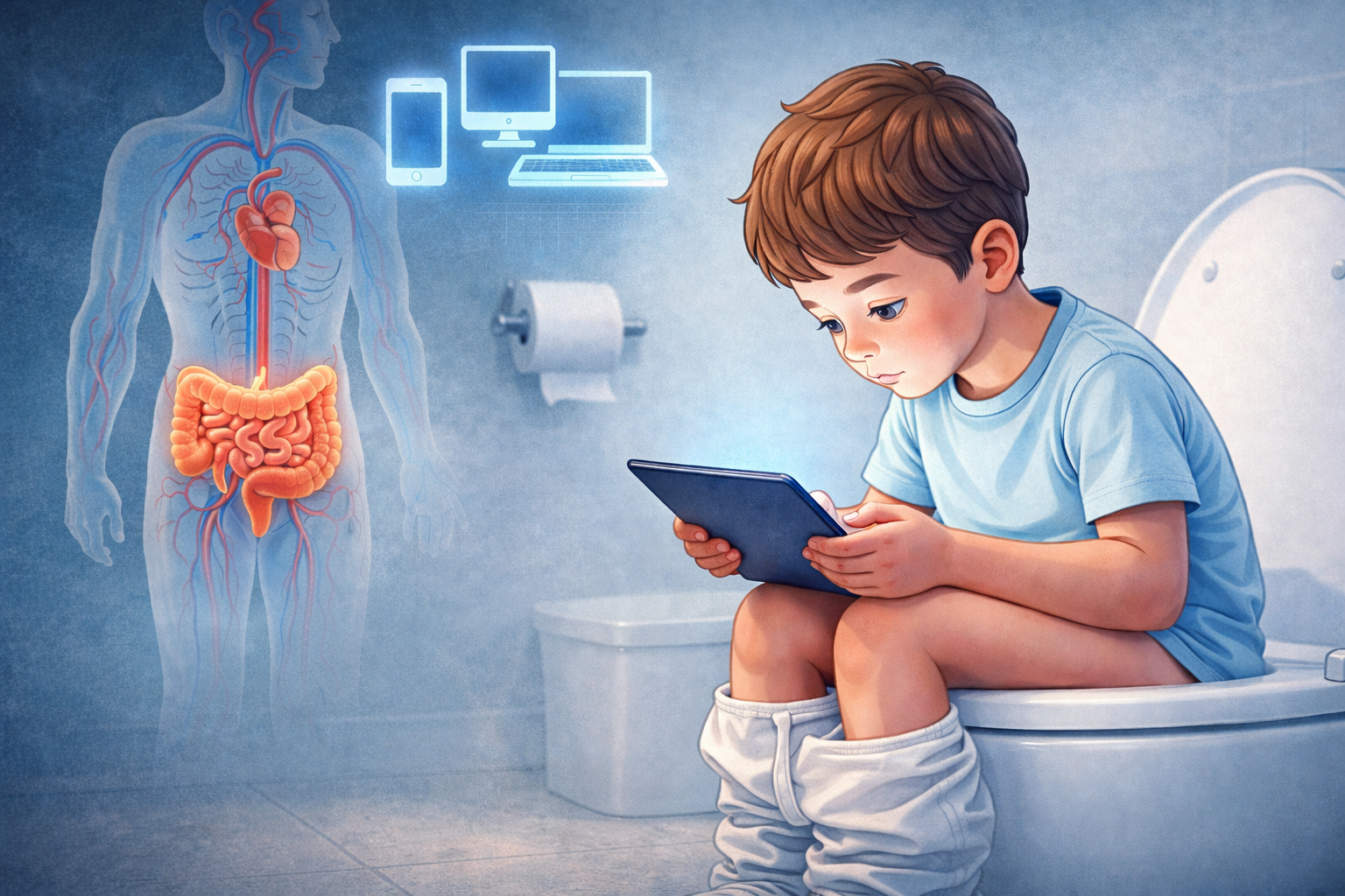 Ekran Bağımlılığı Çocuklarda Kabızlığın En Önemli Sebep