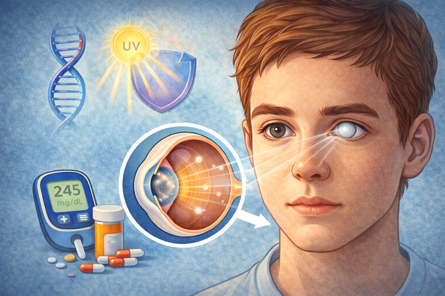 Gençlerde Katarakt Neden Görülür? Erken Yaşta Kataraktı